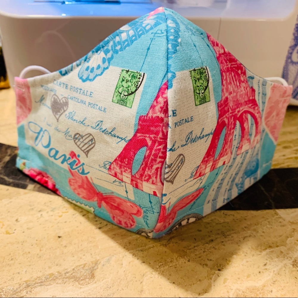 Paris masks,reversible, washable and double filter